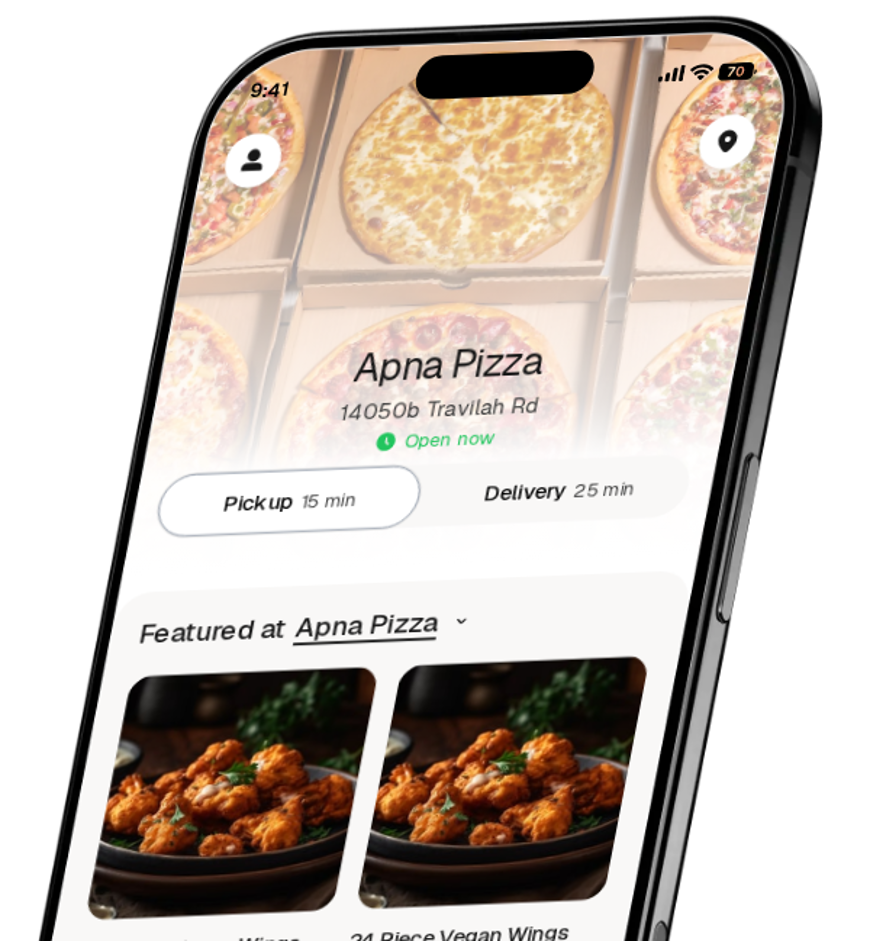 Apna Pizza app preview