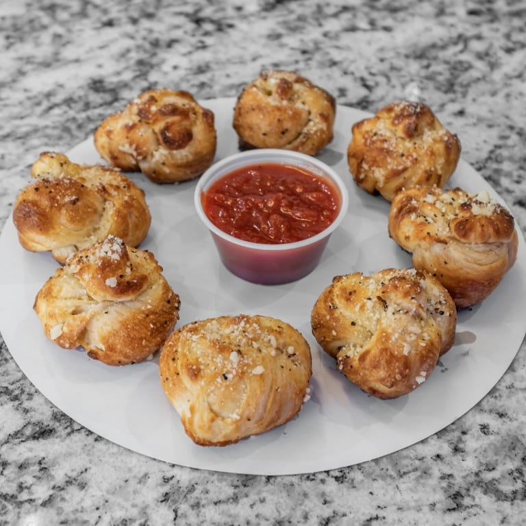 Delicious Garlic Knots Await